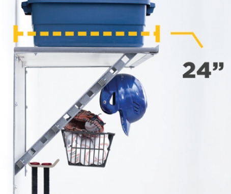 24 Inch Garage Shelf 24 Inch Garage Shelf